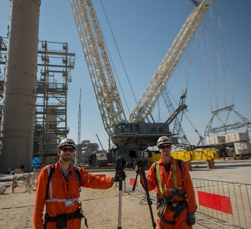 Terex CC8800-1 TWIN Jobstory in Katar - Impressionen von den Dreharbeiten