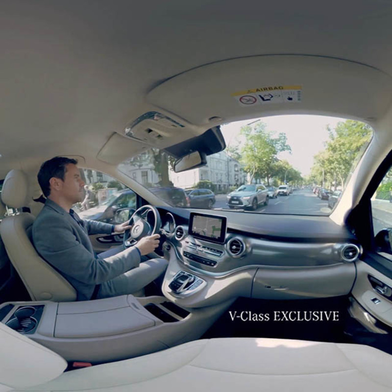 Mercedes Benz – Tour mit der V-Klasse