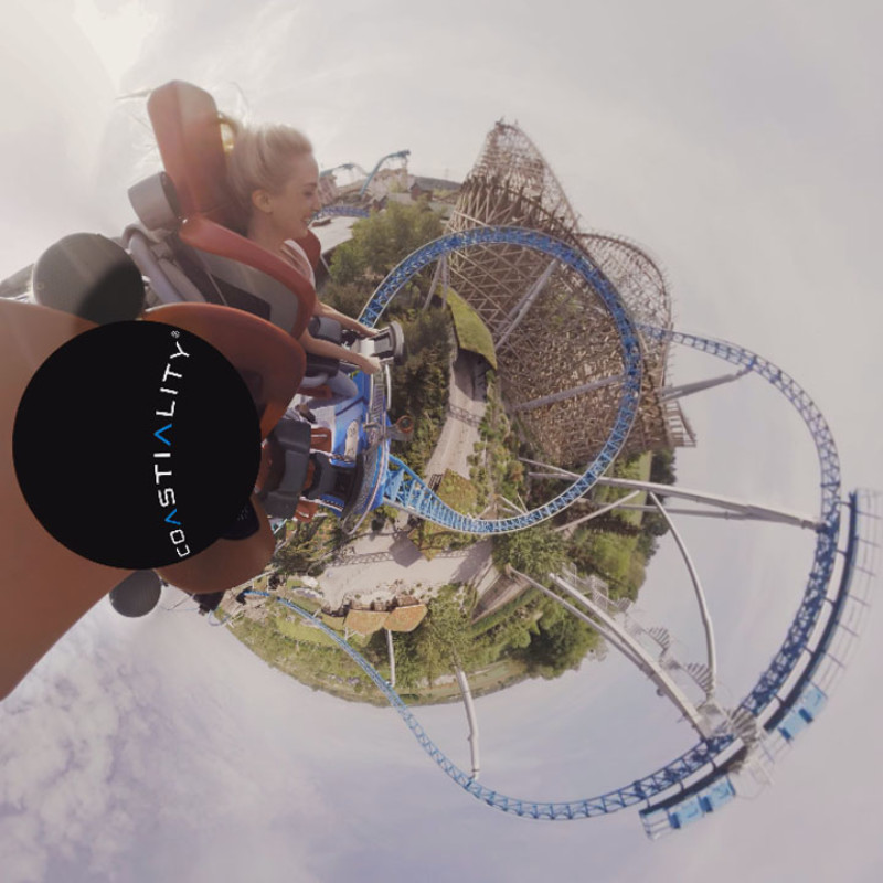 Europapark – Coastiality 360°-Achterbahnfahrten