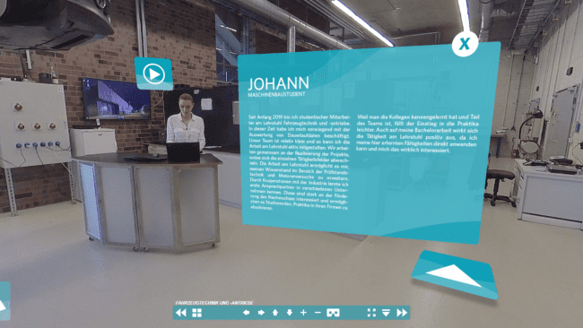 Online-Self-Assessment für Studieninteressierte als immersive 360°- Anwendung